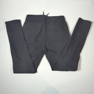 Hot Topic Black Zip Cargo Joggers Skinny Alt Emo Punk Pants Small